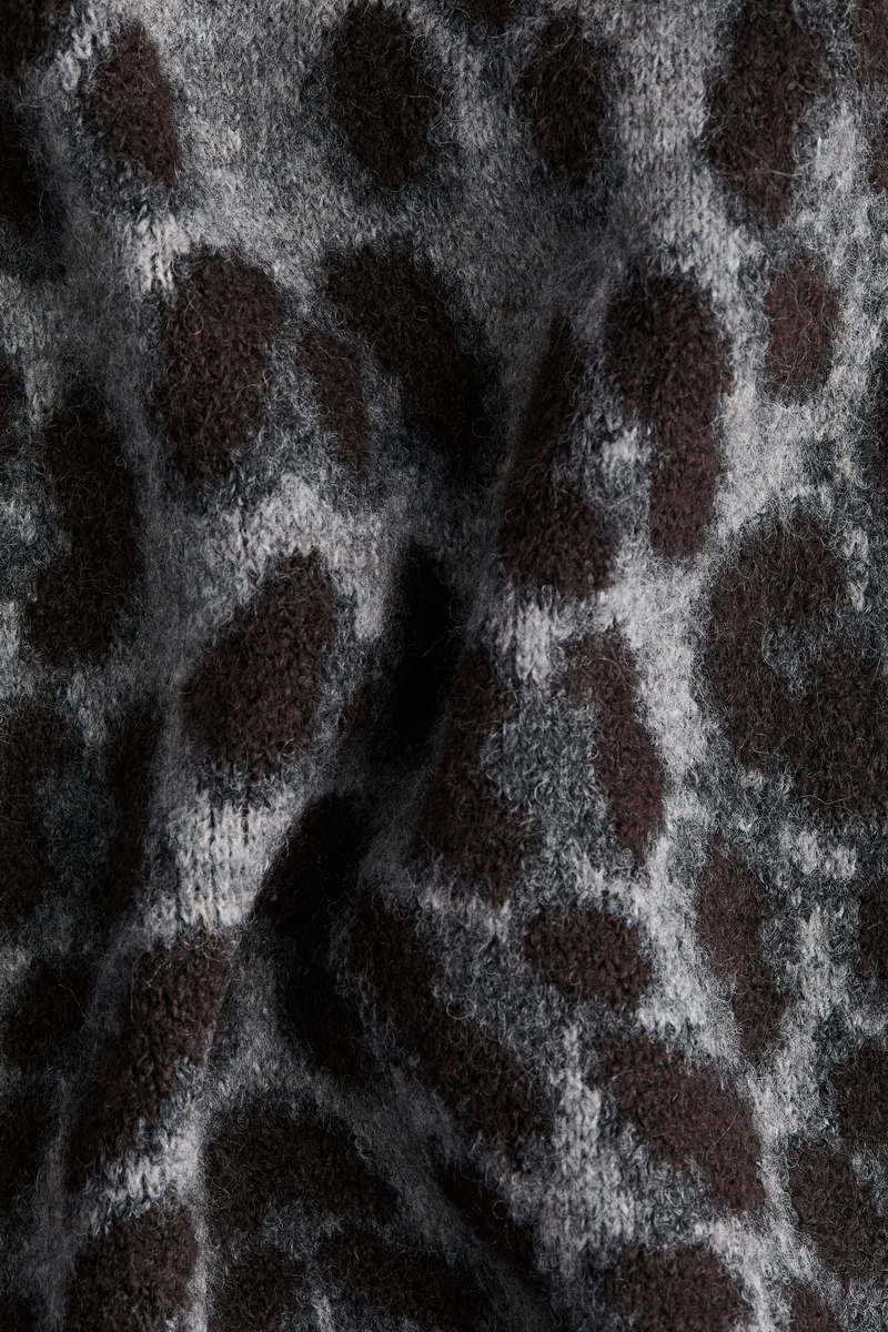 H&M Jacquard-knit skirt