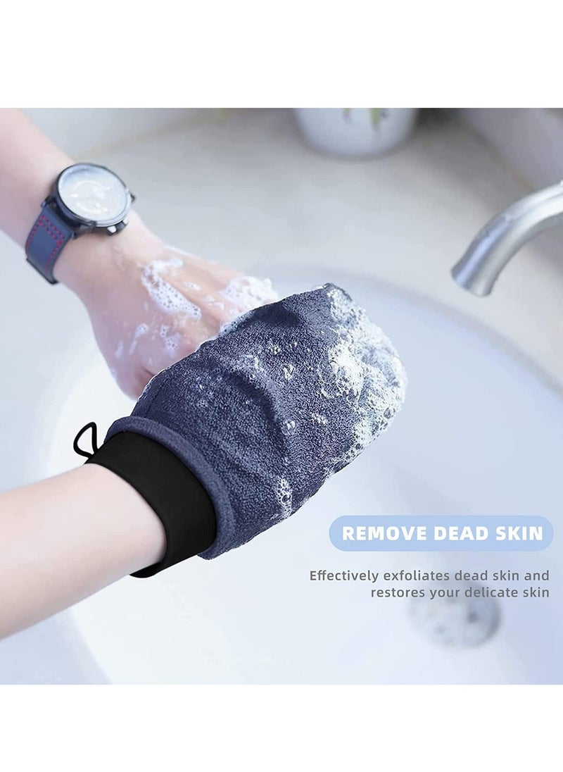 Prime by javaudan Bath Loofah Scrub for Removing Dry Dead Skin Cells and Body Cleaning Reusable 3 pcs  - Image 5