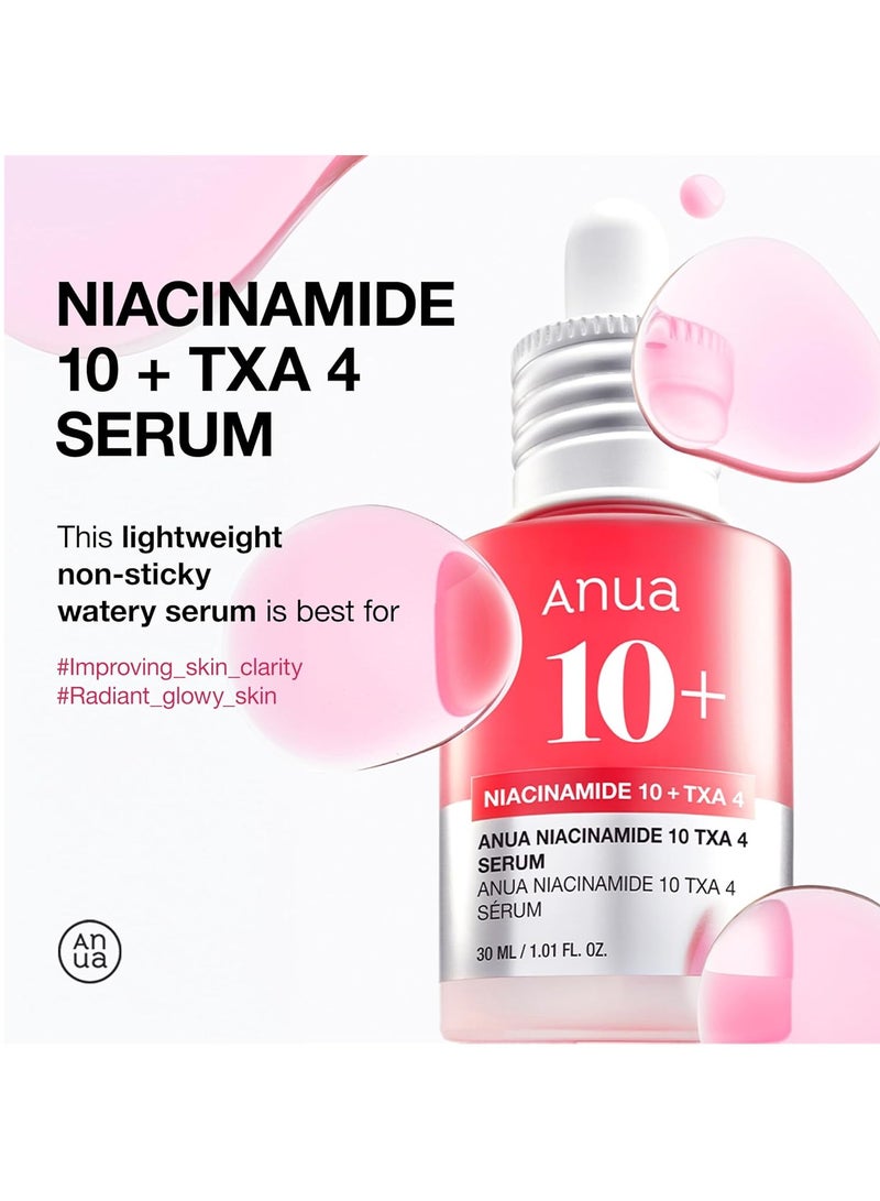 Anua Wonder 10% Niacinamide+ 4% Tranexamic Acid Serum With New Look 30ml + PDRN Hyaluronic Acid Capsule 100 Serum 30ml + Azelaic Acid 10 Hyaluron Redness Soothing Serum 30ml - Image 2