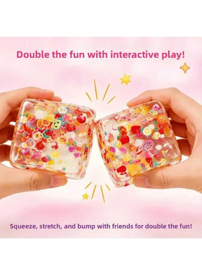 CGS Slow-Bounce Ice Cube Slime Sensory Toy – Assorted Colors - Image 5