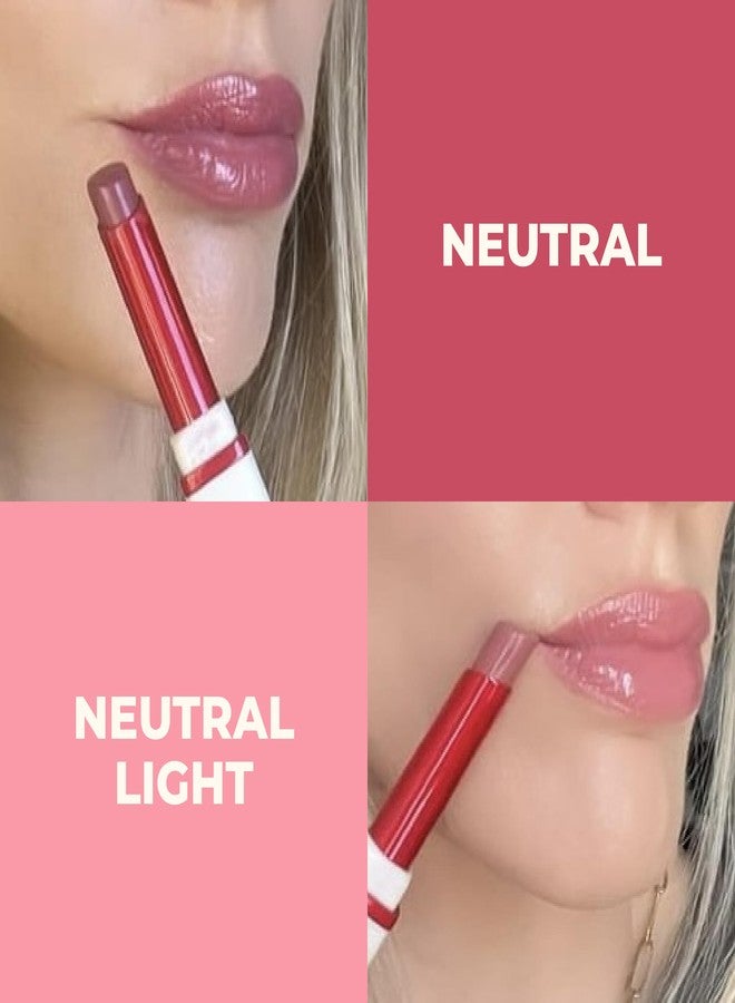 Beauty For Real Lip Revival Essential Hydration Serum Lipstick, Neutral - Lightweight & Hydrating - Contains Hyaluronic Acid, Mango Butter, and Nourishing Plant Oils - Image 5