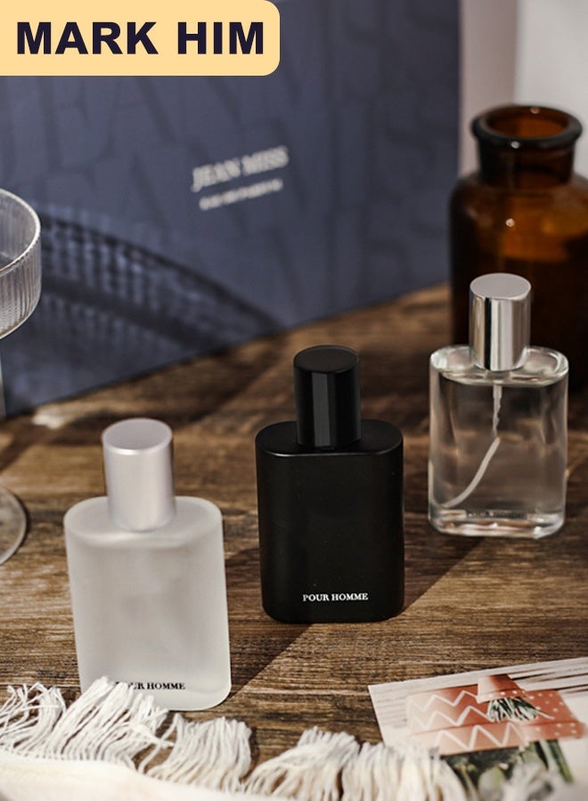 MARK HIM Perfume Gift Set for Men Eau de Parfum (3x30mL) Luxury Fragrance Gift Set Long-Lasting Perfume Woody Citrus & Musk - Image 2