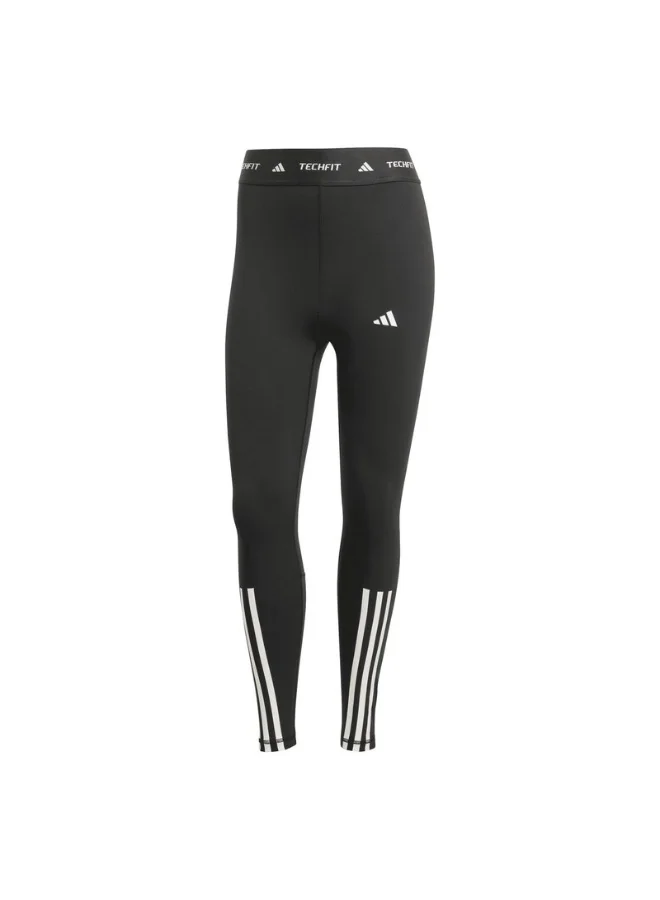 adidas بنطلون تدريب نسائي أسود Tf 3S 7/8 مقاس 2XS