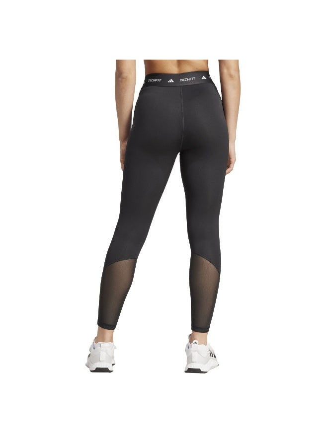 Adidas Tf 3S 7/8 L Black Training Tights For Women 2XS - Image 3