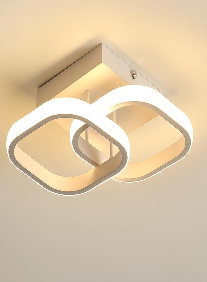 Desidiya Modern Dimmable Minimalist LED Pendant Light, Modern Flush Mount Fixture with Adjustable Light, Three Color Dimming for Bedroom, Living Room, and Dining Room False Ceiling Pendant Light - Image 1