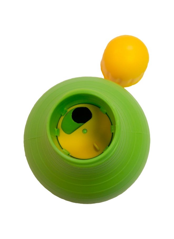 StarMark - BobALot Interactive Dog Pet Toy, Large, Yellow/Green/Purple - Image 1
