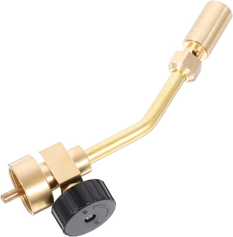 Brass Portable Propane Torch Head for Soldering Brazing and DIY Crafts - Image 1