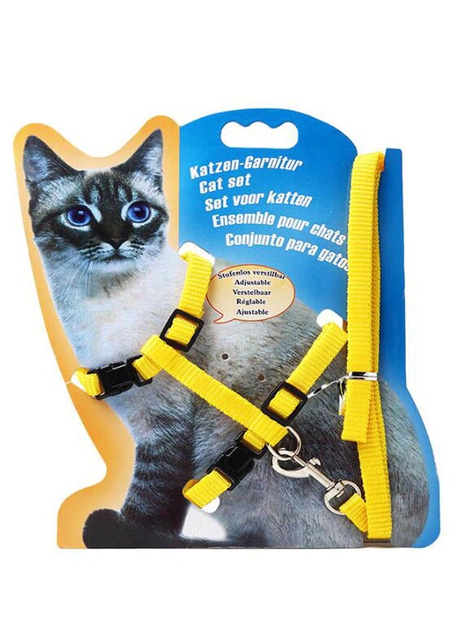 MARGOUN Breathable Lightweight Simple Buckle Professional Reusable Portable Cat Leash Harness - Image 1