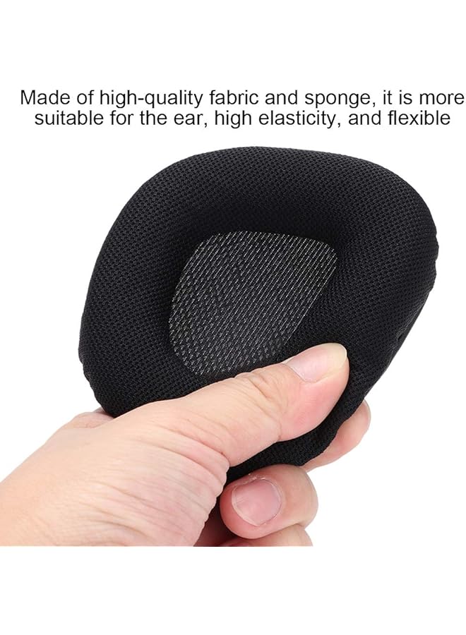 erorex Ear Pads 2Pcs Corrosion Resistant Black Replacement Ear Cushion Cover For Corsair Void Pro Headphones  - Image 2