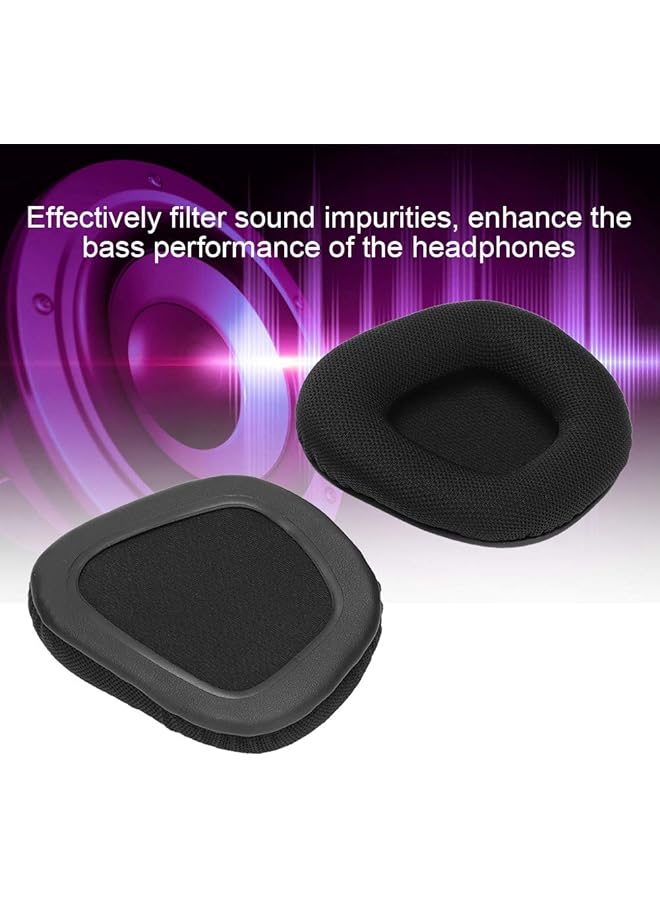 erorex Ear Pads 2Pcs Corrosion Resistant Black Replacement Ear Cushion Cover For Corsair Void Pro Headphones  - Image 4