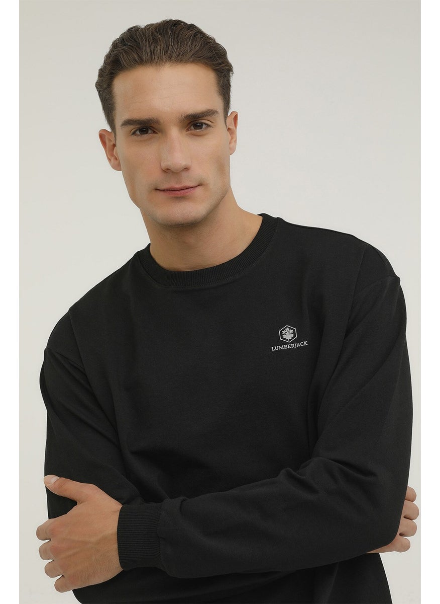 M-SN75 Basic C Neck Sweat Black Men's Sweatshirt - pzsku/Z16966F2F62B61FA09099Z/45/_/1728062508/f5d08f0b-dc7b-4475-bfbe-abfffc8cbe6e