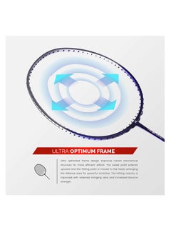 Apacs Nano Fusion Speed 722 Graphite Unstrung Badminton Racket with Full Racket Cover | For Intermediate Players | 76 grams | Maximum String Tension - 30lbs  - Image 5