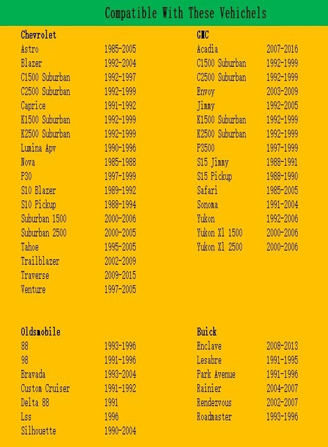 YCT Front Windshield Washer Pump W/Grommet 385-232316A 89025062 8-6710 Compatible With Chevrolet Chevy, GMC, Buick, Pontiac, Oldsmobile, Isuzu Cadillac - Image 2