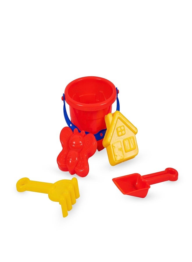 Globular Gardening Beach Toy Set for Kids with Bucket Sand Modul Tools Water Can Sand Garden Pretend Role Play Set Children Learn Play Fun Toddler Kids Set Gift for Boys Girls - 5 Piece Beach Tool - Image 4