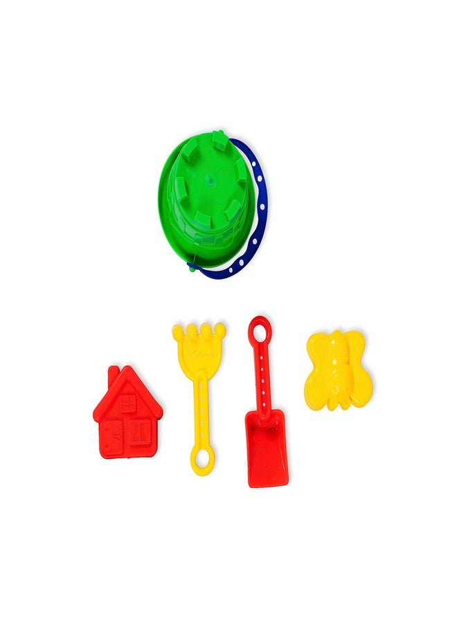 Globular Gardening Beach Toy Set for Kids with Bucket Sand Modul Tools Water Can Sand Garden Pretend Role Play Set Children Learn Play Fun Toddler Kids Set Gift for Boys Girls - 5 Piece Beach Tool - Image 5