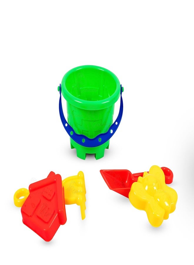 Globular Gardening Beach Toy Set for Kids with Bucket Sand Modul Tools Water Can Sand Garden Pretend Role Play Set Children Learn Play Fun Toddler Kids Set Gift for Boys Girls - 5 Piece Beach Tool - Image 2