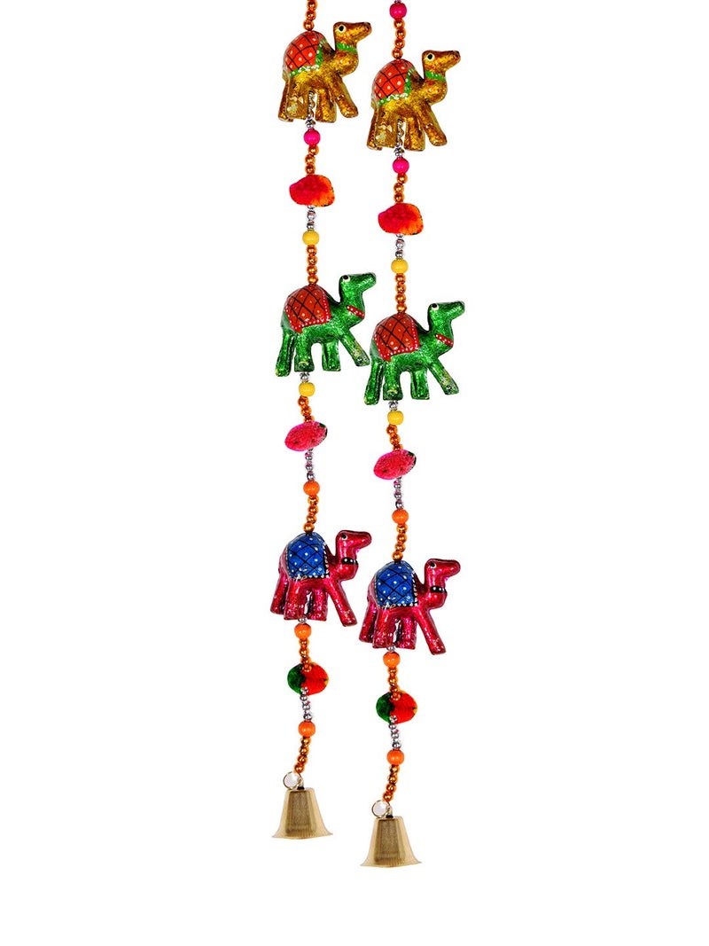 Monk Wish 'Rajasthani' Camel Door Hangings Wall Art for Main Door/Living Room Home Decor (96 CM) - Set of 2 - Image 3