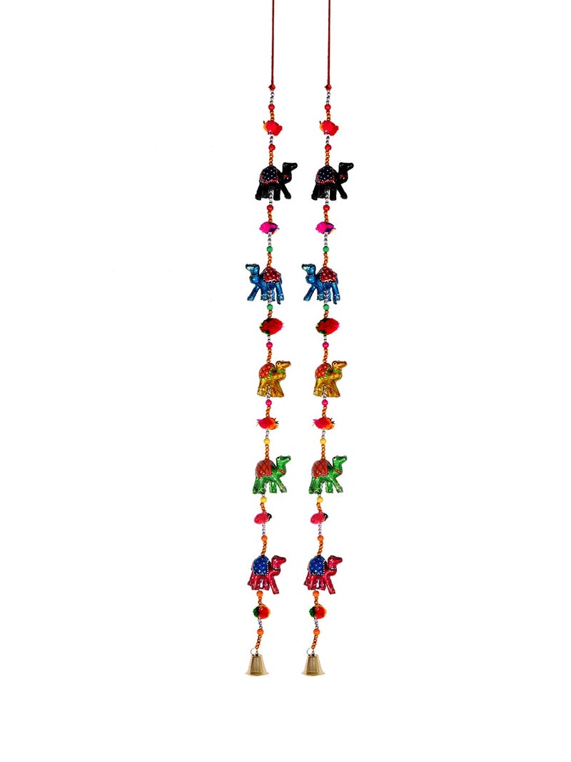 Monk Wish 'Rajasthani' Camel Door Hangings Wall Art for Main Door/Living Room Home Decor (96 CM) - Set of 2 - Image 4