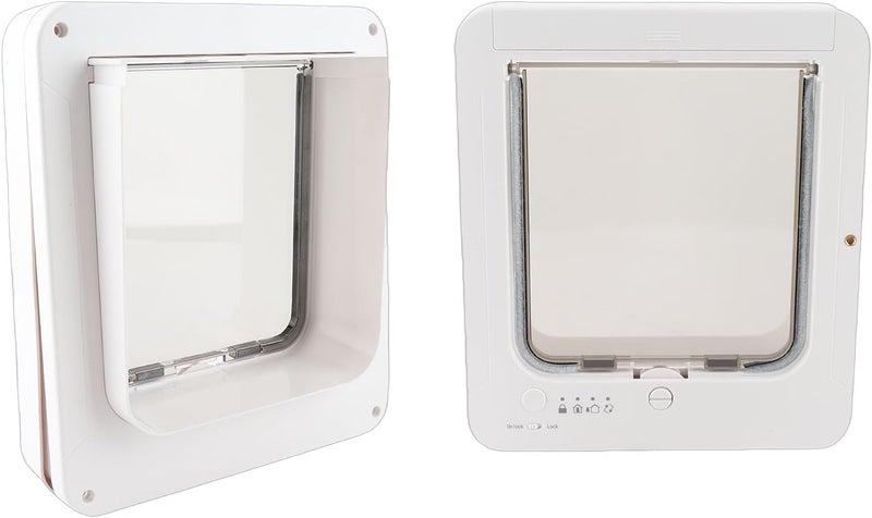 GLOGLOW Nan Automatic Dog Door, Smart Pet Access for Cats and Dogs, 10.24x11.61in Size Cat Door - Image 2