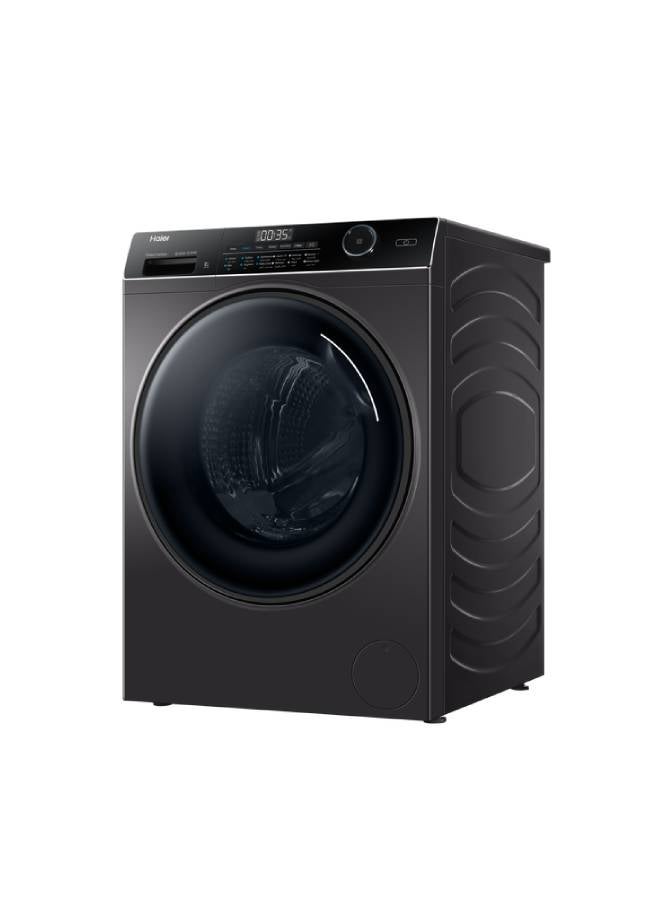 هاير غسالة ملابس هاير تحميل أمامي انفرتر، 9 كجم، فضي غامق - HW90-B14959S8TU1 - Image 2