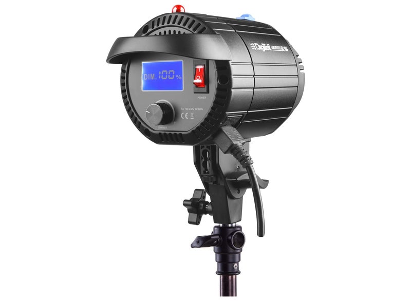Digitek DCL-150W Combo 150W Professional Continuous LED Video Light with 18CM Reflector, AC Support, 5600K Color Temp Control, 95 CRI, 13500 Lumen, Ideal for Streaming, Vlogging, Reels & Interview. - Image 4