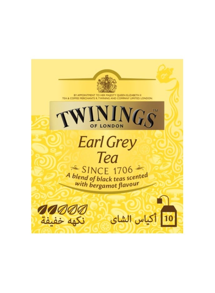 Twinings Early Grey Tea 10 Teabags (20g) - Image 2