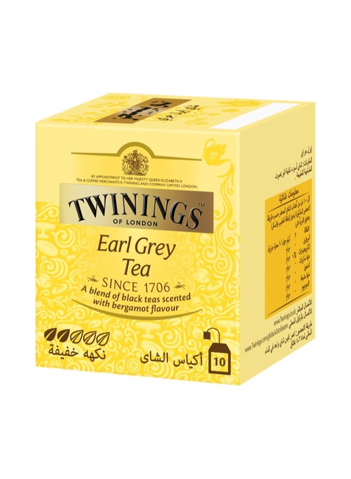 Twinings Early Grey Tea 10 Teabags (20g) - Image 1