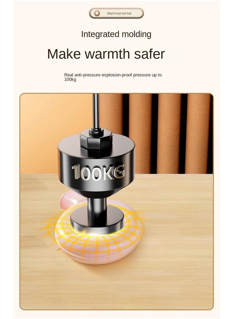 Y&D Doughnut Warm Water Bag Mini Portable Hot Hand Bag Waterflooding PVC Bag 600ml  - Image 5