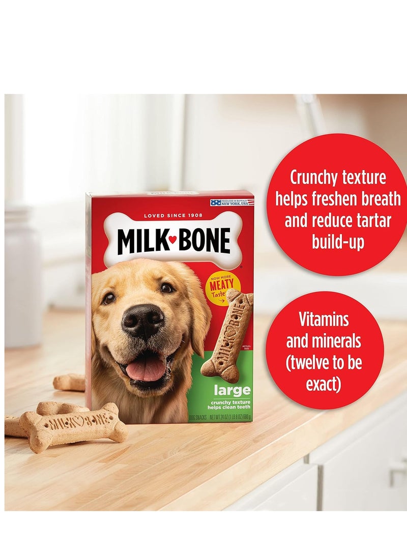 MILK-BONE Milk-Bone Original Dog Treats for Large Dogs, 10 Pound, Crunchy Biscuit Helps Clean Teeth  - Image 3