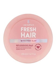 Lee Stafford Hair Mask Treatment With Pink Clay 200Ml  - Image 2