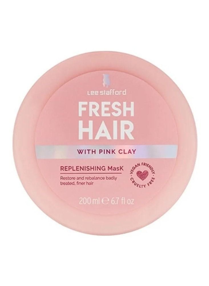 Lee Stafford - Hair Mask Treatment With Pink Clay 200Ml - Image 1
