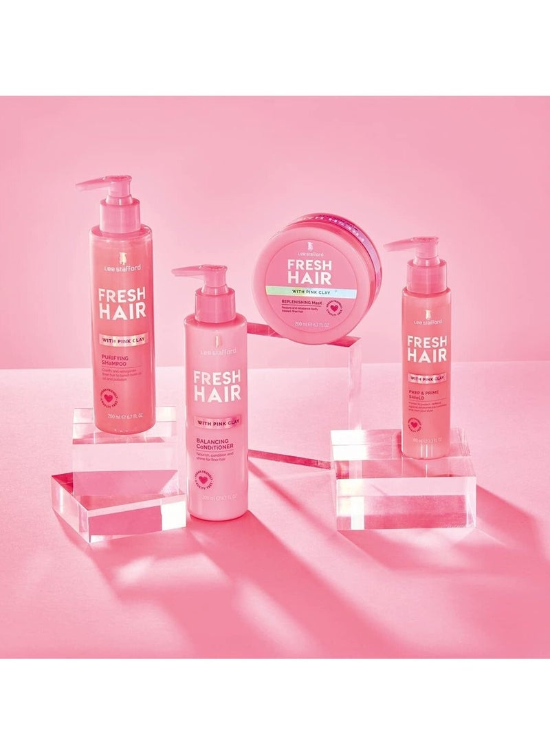 Lee Stafford - Hair Mask Treatment With Pink Clay 200Ml - Image 1
