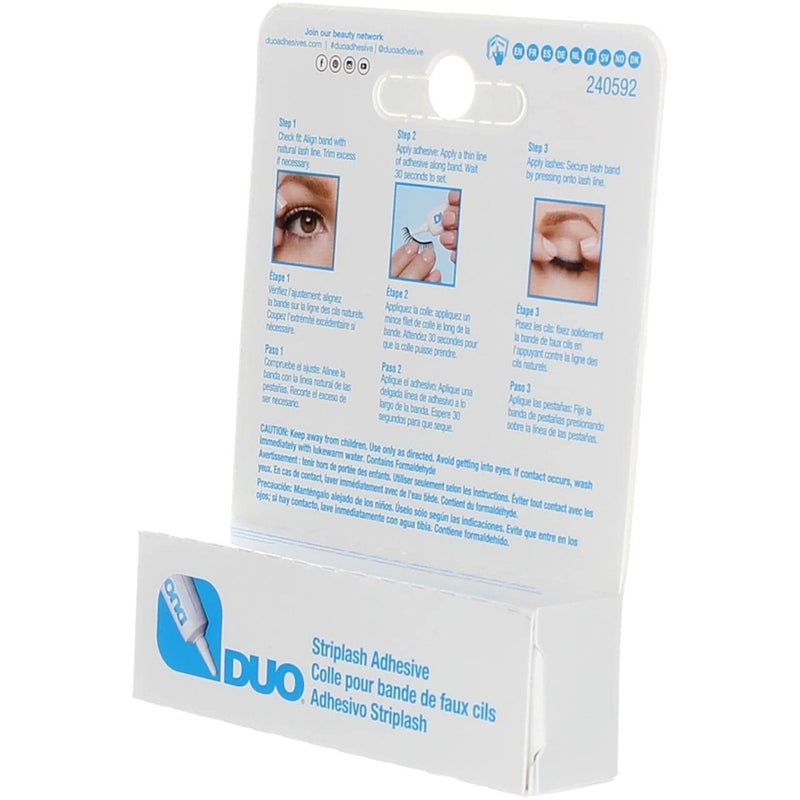 Duo Eyelash Adhesive 0.25oz White/Clear (3 Pack) - Image 5