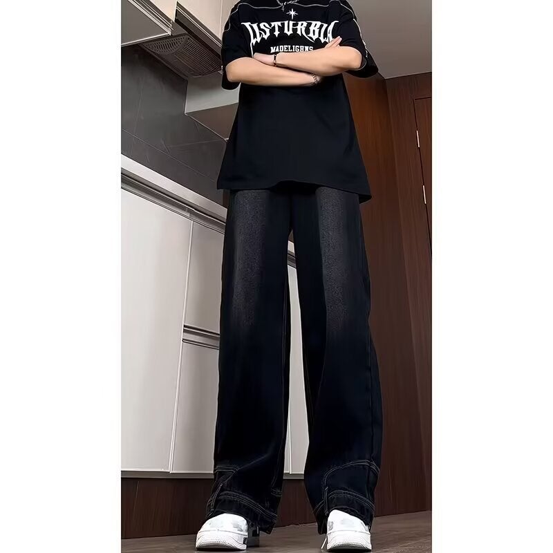 Unisex Casual Daily Denim Jeans - Image 1