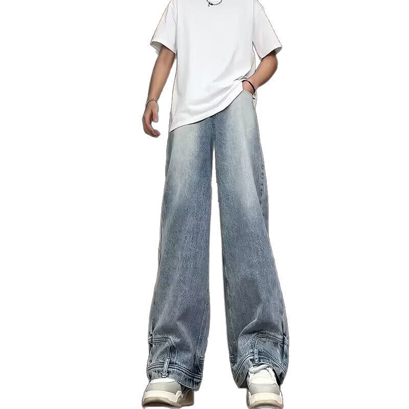 Unisex Casual Daily Denim Jeans - Image 2