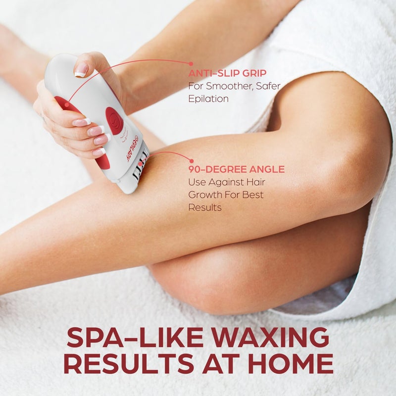 Epilady Legend 4 | Cordless Epilator Hair Removal Device for Women, 2 Speed Bikini Trimmer, Electric Shaver for Women, Rechargeable Body Hair Remover - Image 4