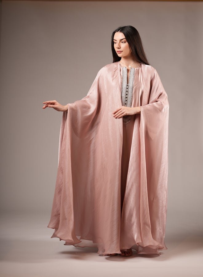 MAISON ARABELLE Silky Overlay Dress  - Image 3