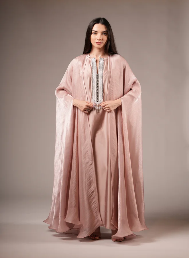 MAISON ARABELLE Silky Overlay Dress