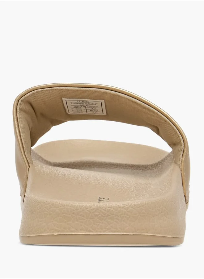 سيليست Womens Solid Slip-On Slides