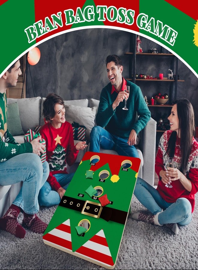 هاي-بوم لعبة رمي أكياس الفول الكبيرة من هيبوم، مقاس 24 × 17 بوصة، مع 6 أكياس، هدية مثالية لحفلات عيد الميلاد، أنشطة خارجية على الشاطئ أو الفناء، لوازم حفلات عائلية (دمية). - Image 2