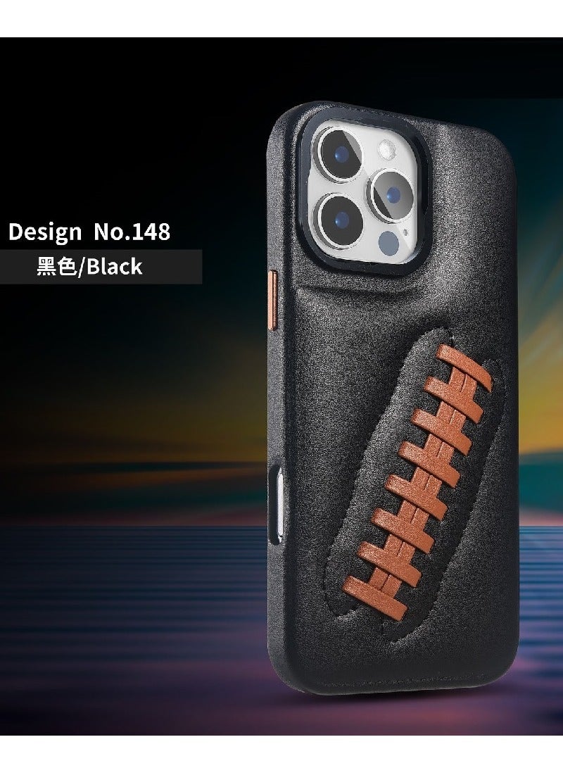 IP15 PRO MAX JSJM BACK CASE FOR APPLE IPHONE 15 PRO MAX ( Design 148 ) [ Black Color ]