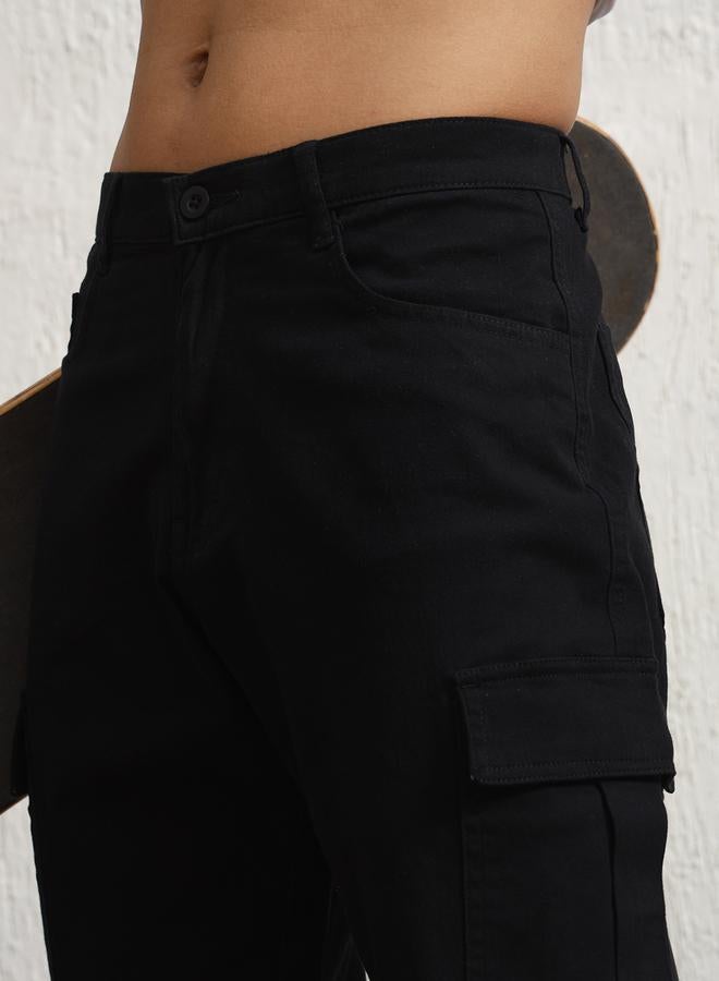 Hubberholme Mid Rise Relaxed Fit Cargo Pants - Image 3