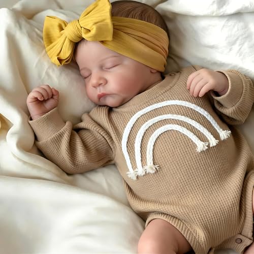 iCradle Reborn Baby Dolls 19inch Soft Body Realistic Newborn Baby Dolls Real Life Doll with Clothes and Bottles Toys Set for Kids Age 3 - Image 5