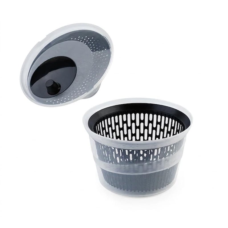 Salad Dryer 3.5L Capacity with Detachable Strainer and Clear Lid, BPA Free, Dishwasher Safe - Image 1