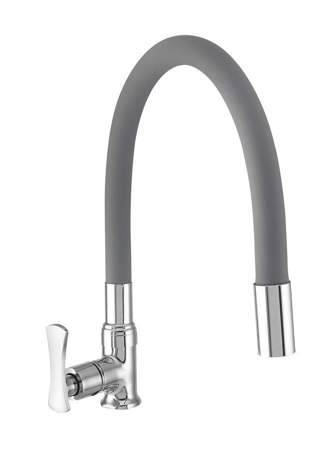10X Brass Swan Neck SN-801 for Kitchen/Bathroom Flexible Spout Table/Deck Mount Chrome Grey Colour - Image 1
