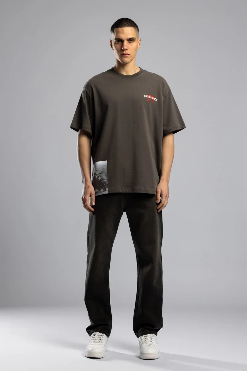 Catch Oversize "Brotherhood" Printed T-shirt