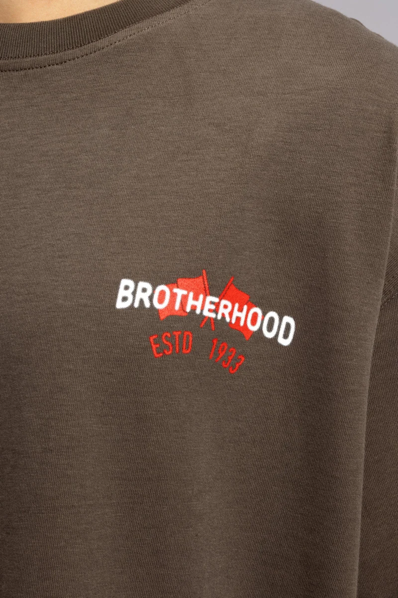 Catch Oversize "Brotherhood" Printed T-shirt