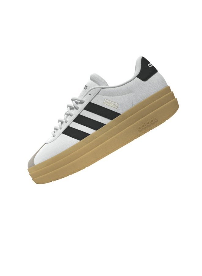 Adidas Vl Court Bold White Sportswear Shoes For Women 3.5 - Image 3