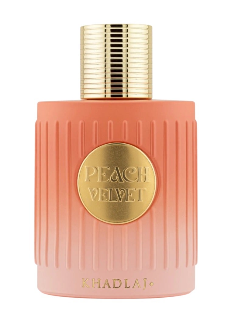 خدلج عطر بيتش فيلفيت من خدلج للنساء – Extrait de Parfum 100 مل – رائحة فواكه غورماند بالخوخ والجوافة مع الفانيليا والكراميل – عطر حلو دافئ وثابت للمناسبات - Image 2