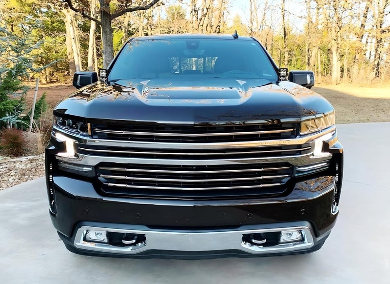 iJDMTOY Heavy Duty Steel Hood Hinge Mount A-Pillar LED Ditch Light Bracket for 2019-up Chevrolet Silverado 1500, GMC Sierra 1500 - Image 2